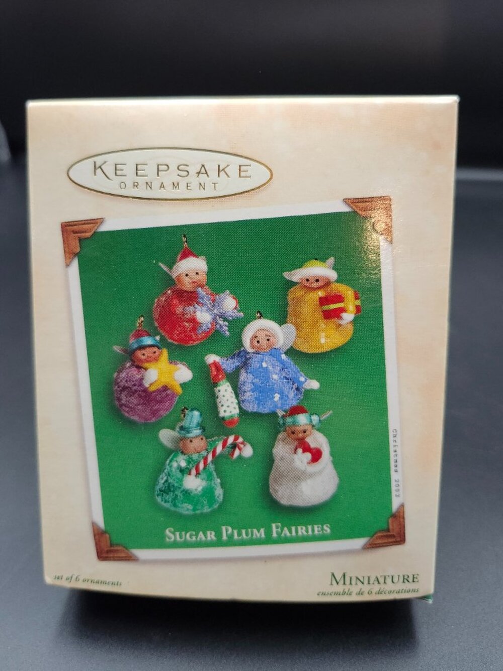 2002 Hallmark Keepsake Sugar Plum Fairies Miniature Ornament Set